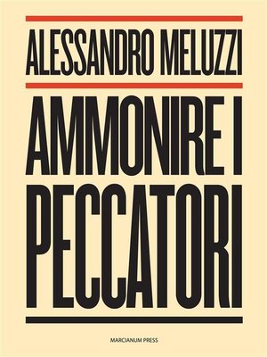 cover image of Ammonire i peccatori